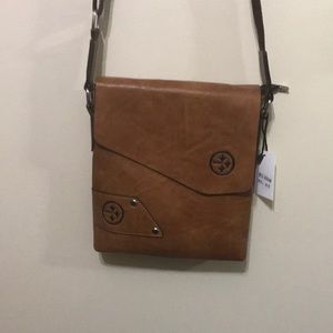 Brown Steelers purse